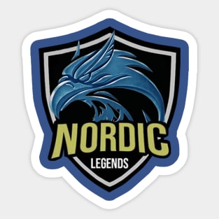 Nordic Legends Small Sticker